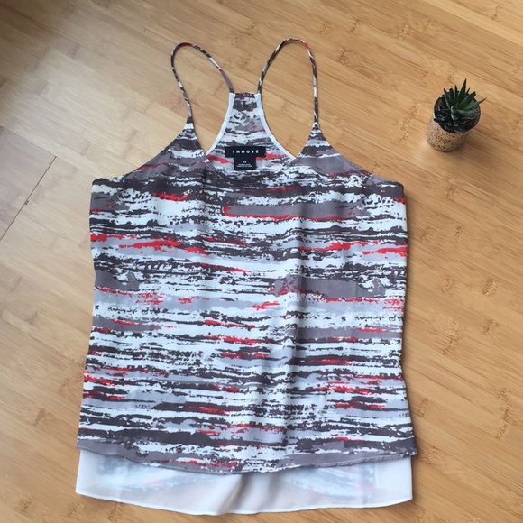 Trouvé racer back printed cami - Picture 3 of 5